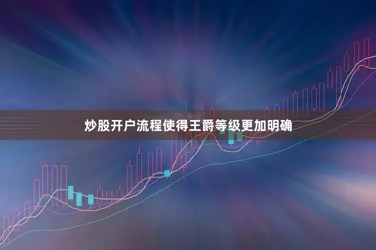 炒股开户流程使得王爵等级更加明确